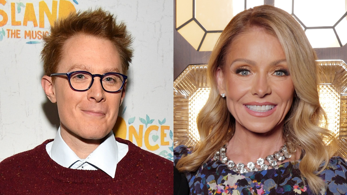 Foto composta de Clay Aiken Kelly Ripa