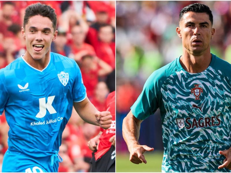 Cristiano Ronaldo poderá em breve comemorar outro sucesso, enquanto o Almería se prepara para superar o último obstáculo no caminho para a promoção à La Liga