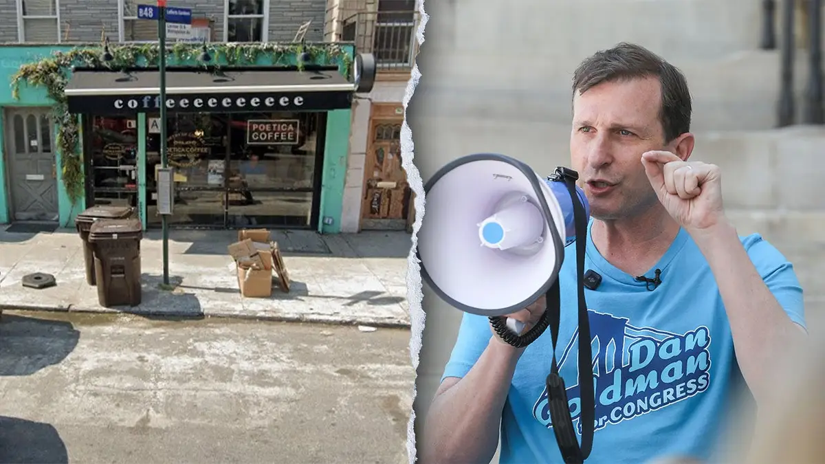 Dan Goldman and a coffee shop.
