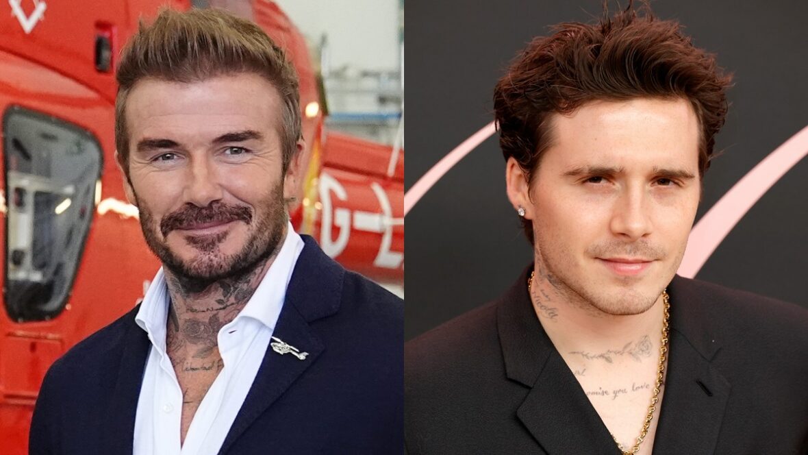 David-beckham-em-rivalidade-com-brooklyn David Beckham sobre drama familiar