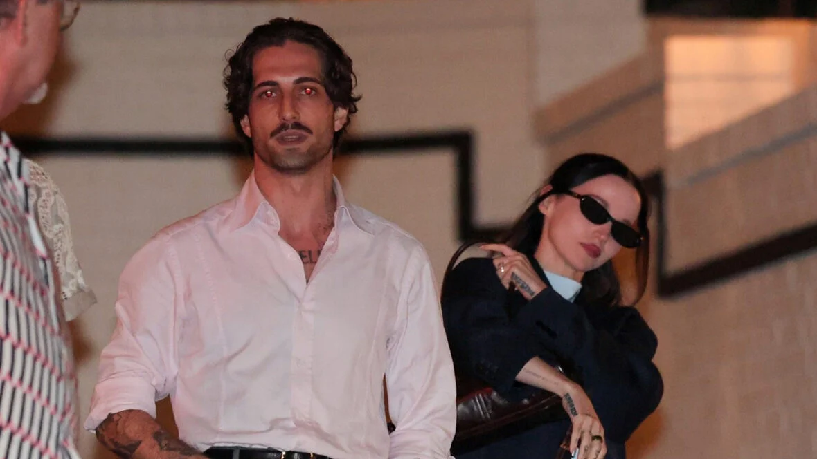 pomba-cameron-damiano-david-encontro-noite Dove Cameron e Damiano David namoram à noite em Los Angeles