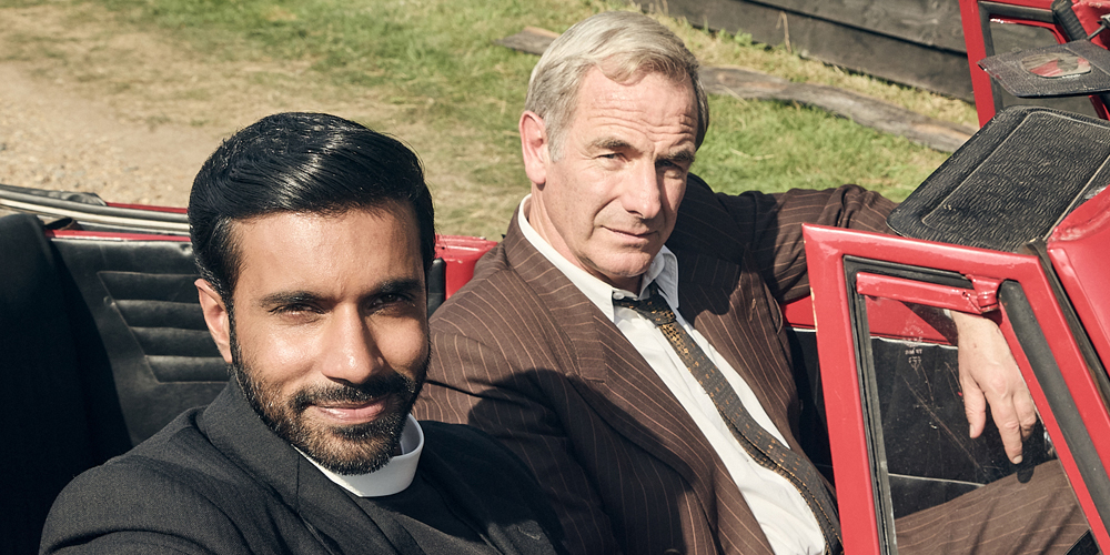 elenco de grantchester Foto promocional de Grantchester para a 11ª temporada na PBS Masterpiece