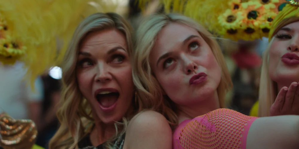 elle-presa Michelle Pfeiffer e Elle Fanning ainda em Margot