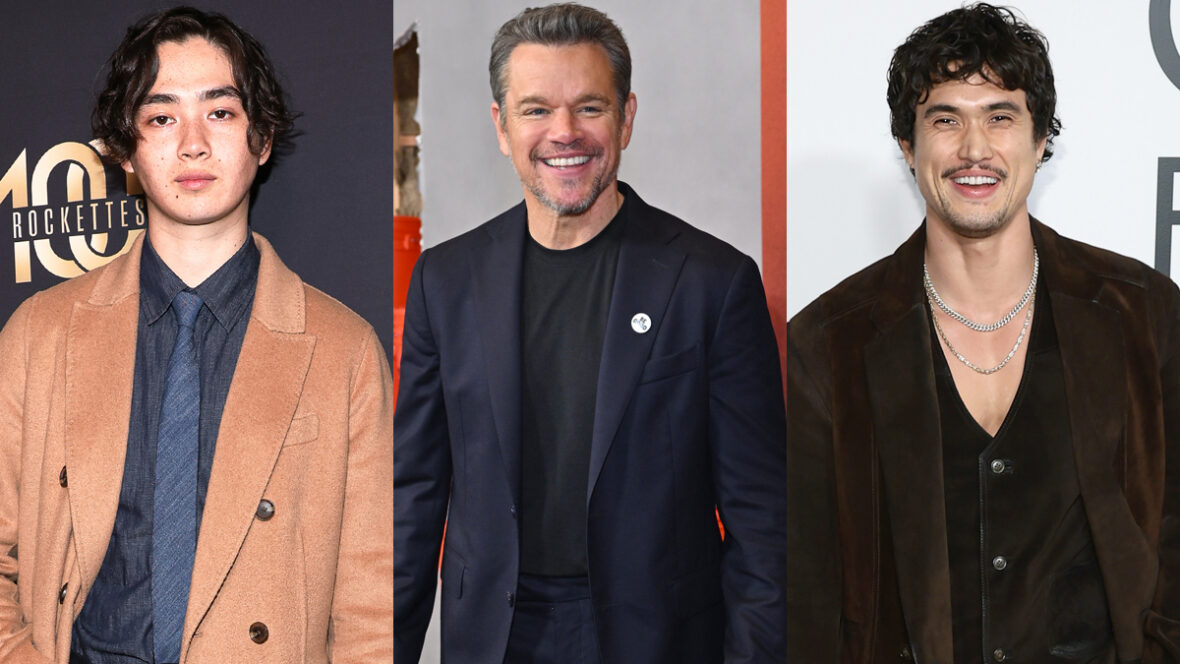 Matt Damon Sean Kaufman comparece à espetacular noite de abertura do Natal de 2025 / Matt Damon comparece à estreia mundial de The Rip / Charles Melton comparece ao CFDA Awards de 2024