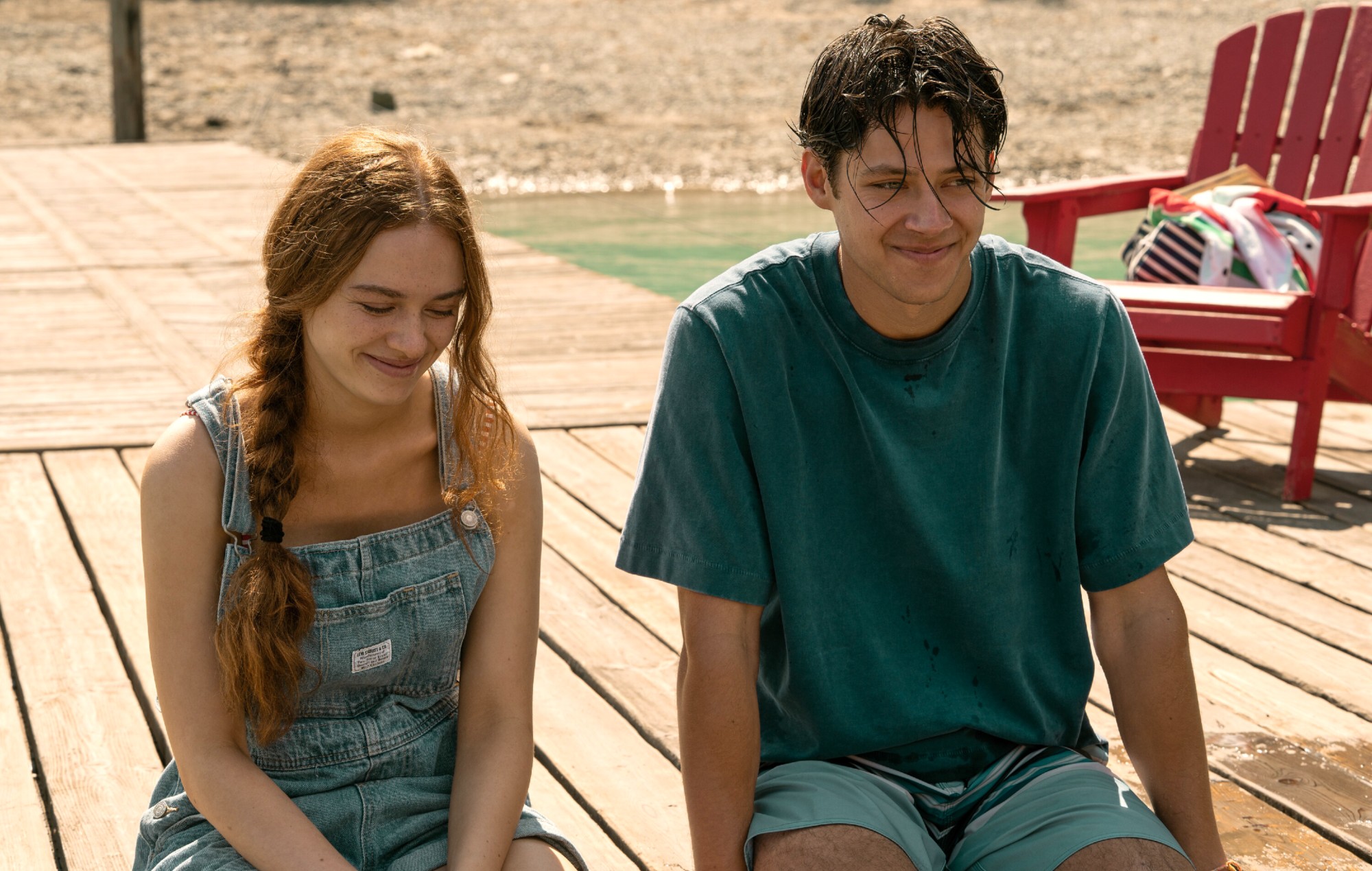Sadie Soverall and Matt Cornett in Every Year After