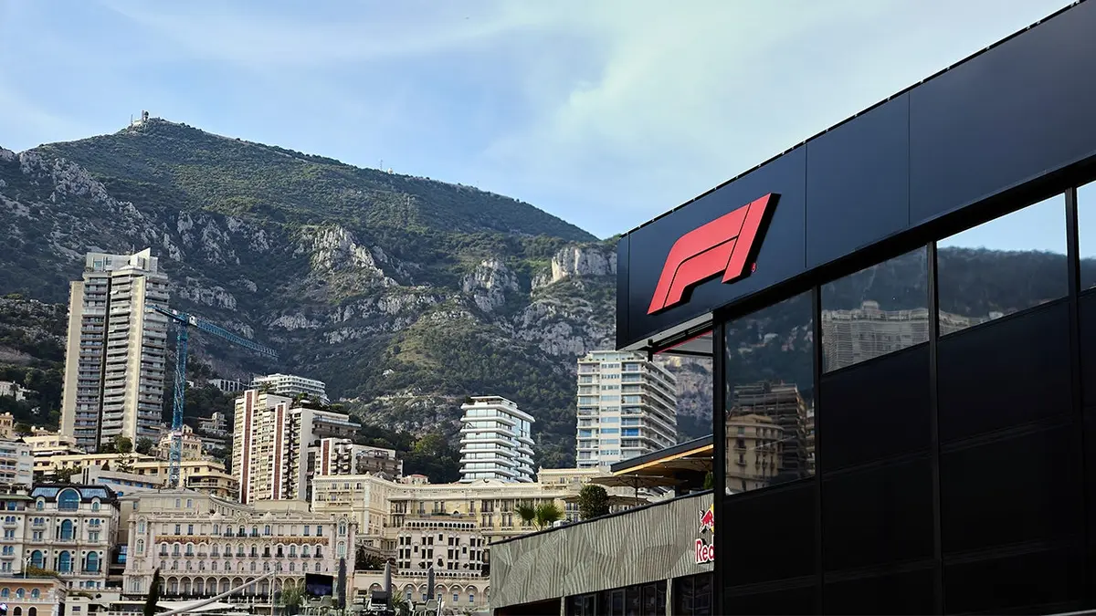 Monaco paddock building