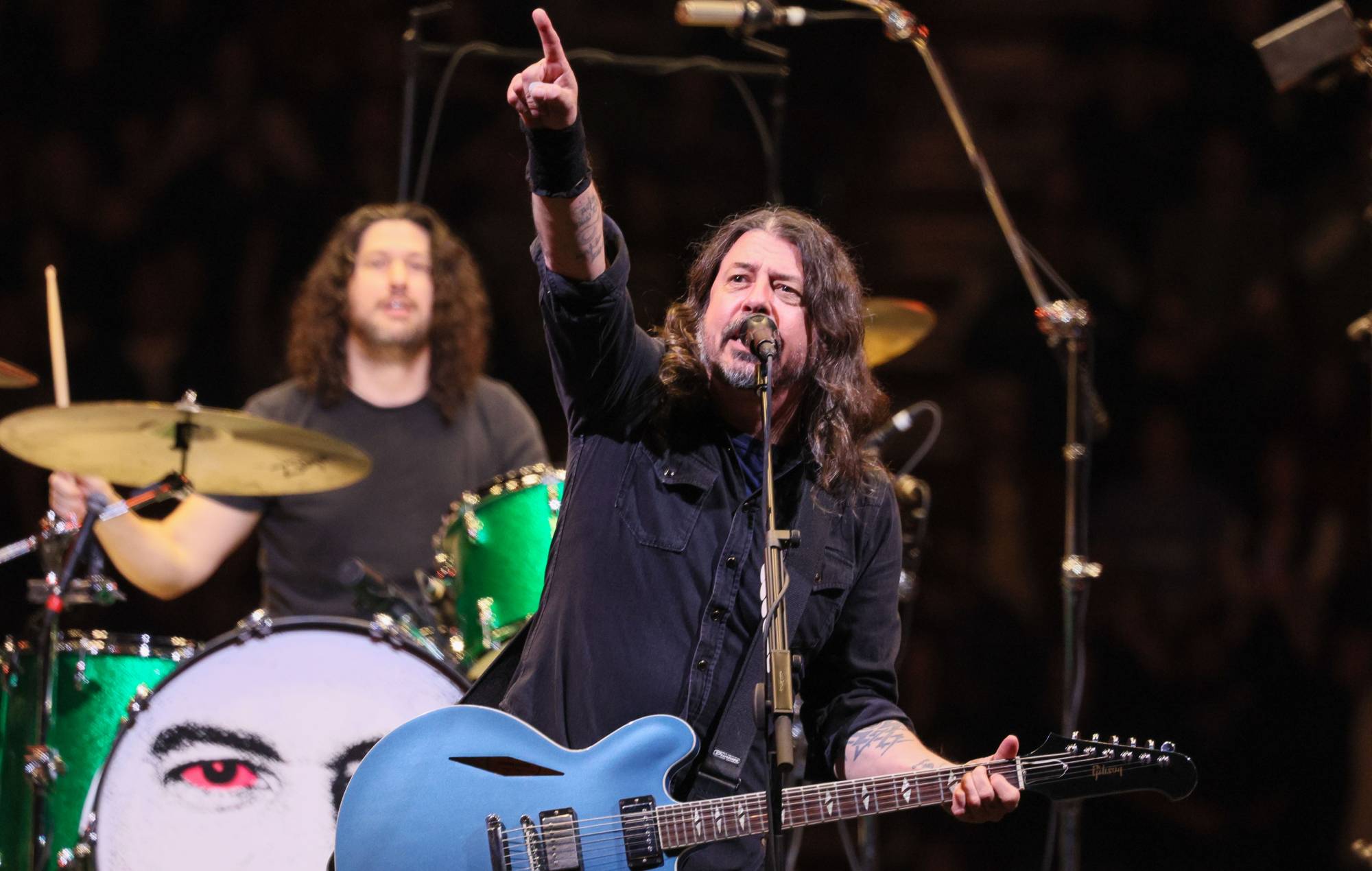 Foo Fighters. CREDIT: Ronaldo Bolaños / Los Angeles Times via Getty Images