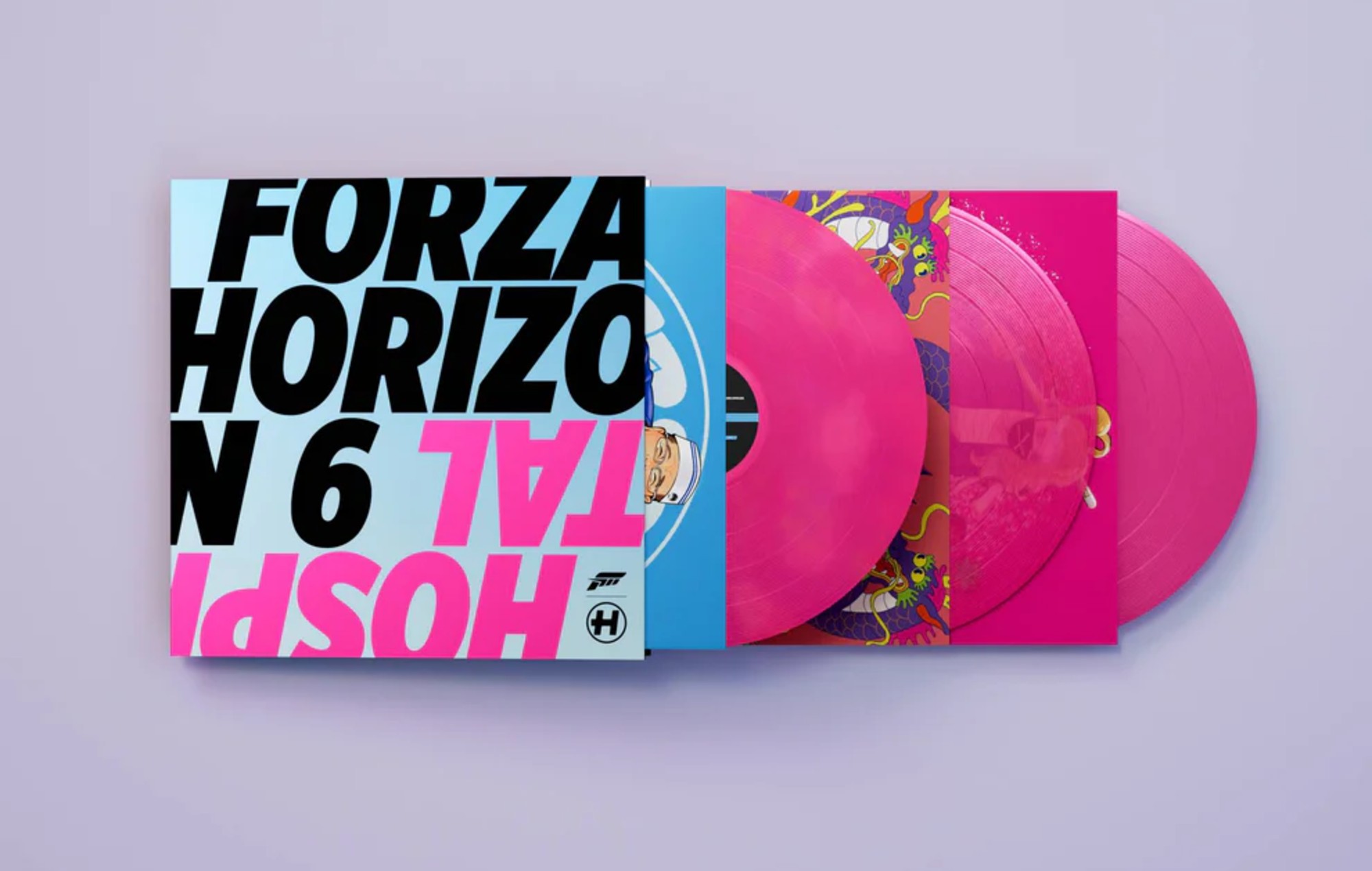 'Forza Horizon 6's Hospital Records vinyl. CREDIT: Hospital Records