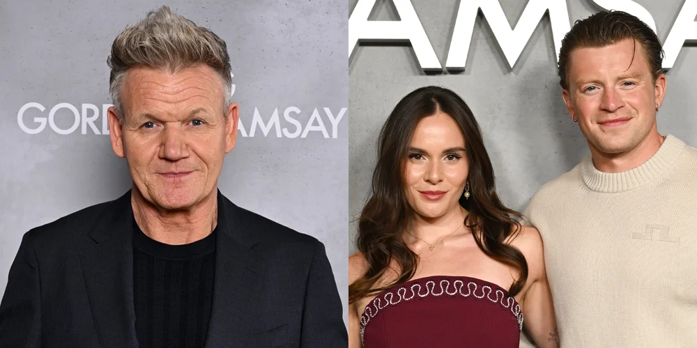 Gordon-avô Gordon Ramsay reage à filha