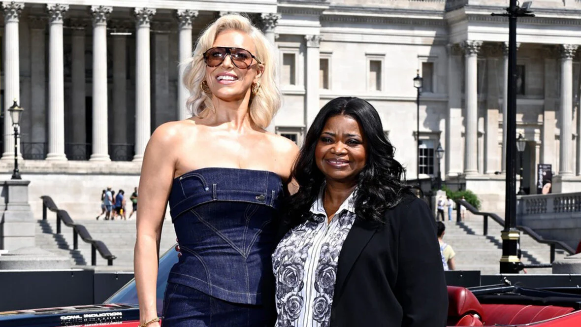 Hannah Waddingham e Octavia Spencer na fotochamada Ride or Die
