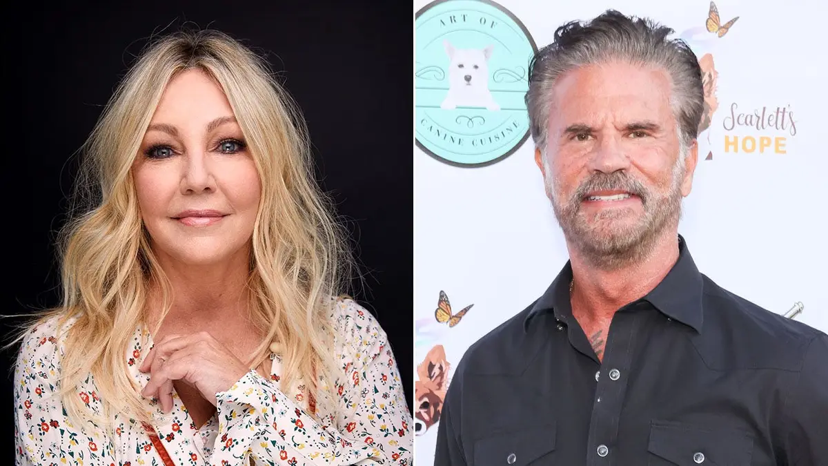 Heather Locklear and Lorenzo Lamas