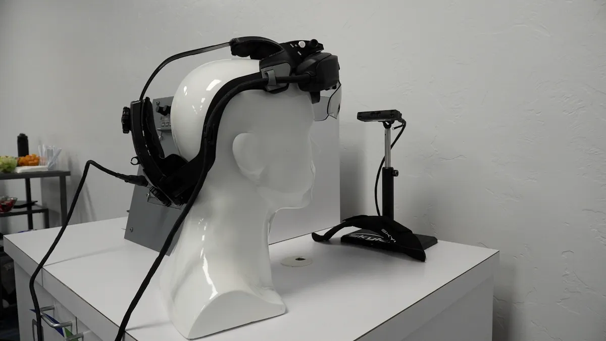 The AerAware headset is especially meant to help pilots at takeoff and landing.