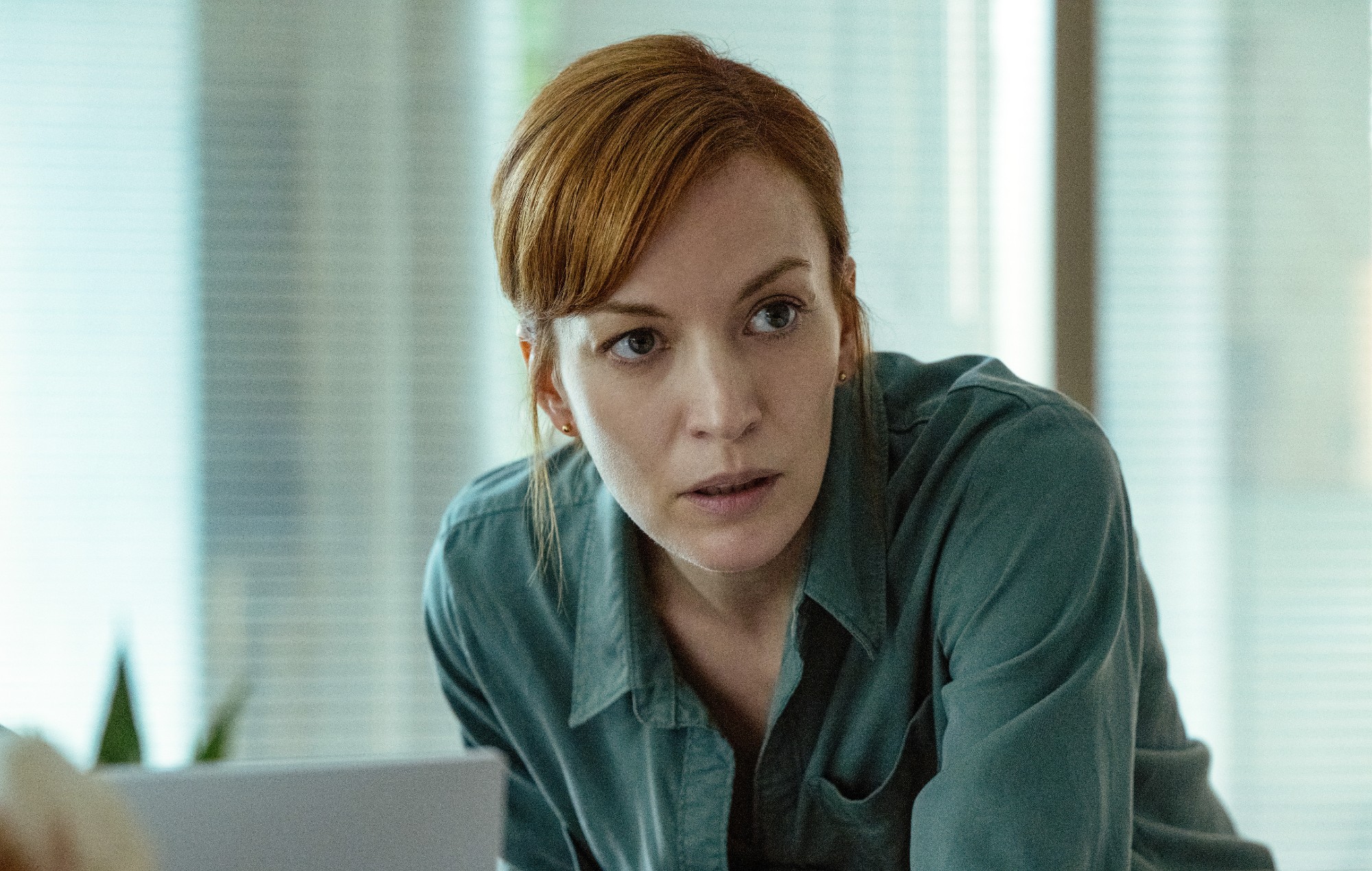Britt Lower in 'I Will Find You'. CREDIT: Netflix