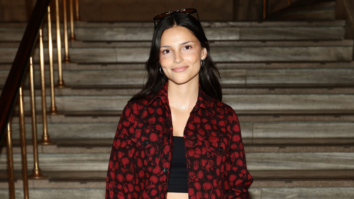 Inde Navarrette no desfile de Marc Jacobs em Nova York