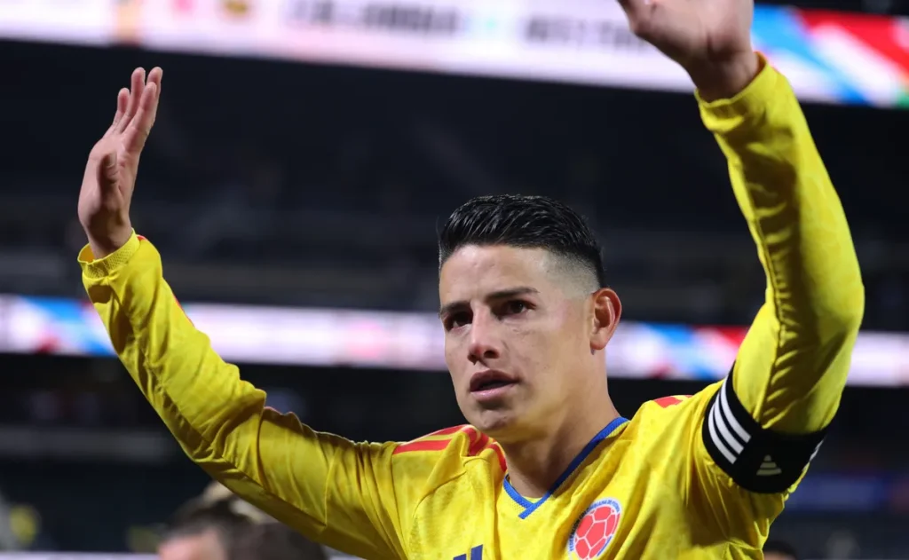 James Rodríguez encaminha retorno à Colômbia para defender o Atlético Nacional