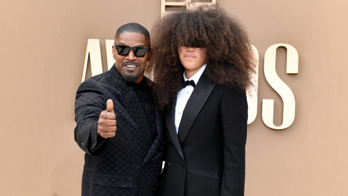 Jamie Foxx chega ao BET Awards