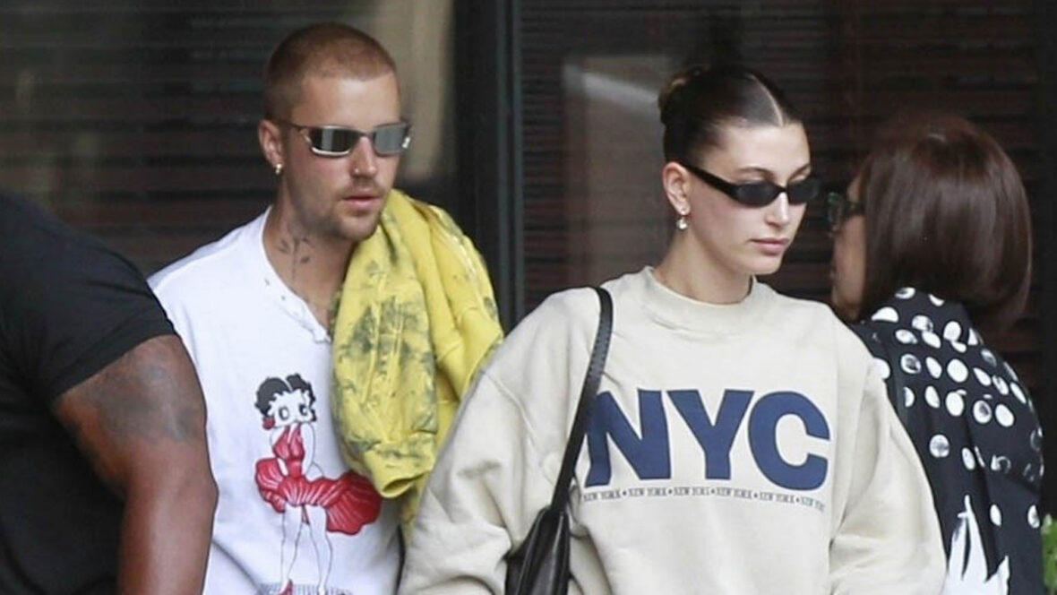 justin-hailey-bieber-almoço-encontro Justin e Hailey Bieber em almoço em Los Angeles