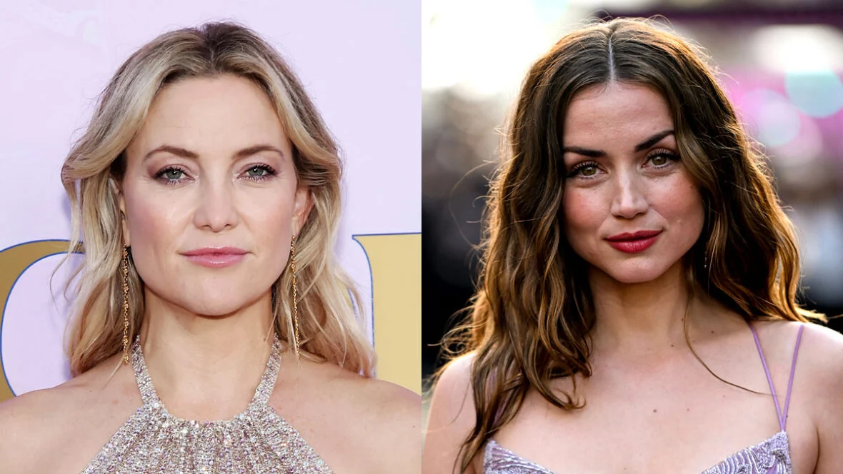 kate-hudson-ana-de-armas-novo-filme Fotos de Kate Hudson e Ana de Armas
