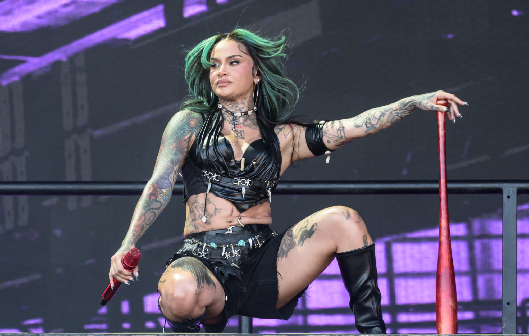Kehlani performs live. CREDIT: Katja Ogrin/Redferns/Getty