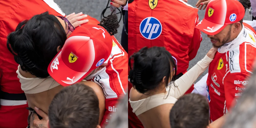 Kim Kardashian e Lewis Hamilton