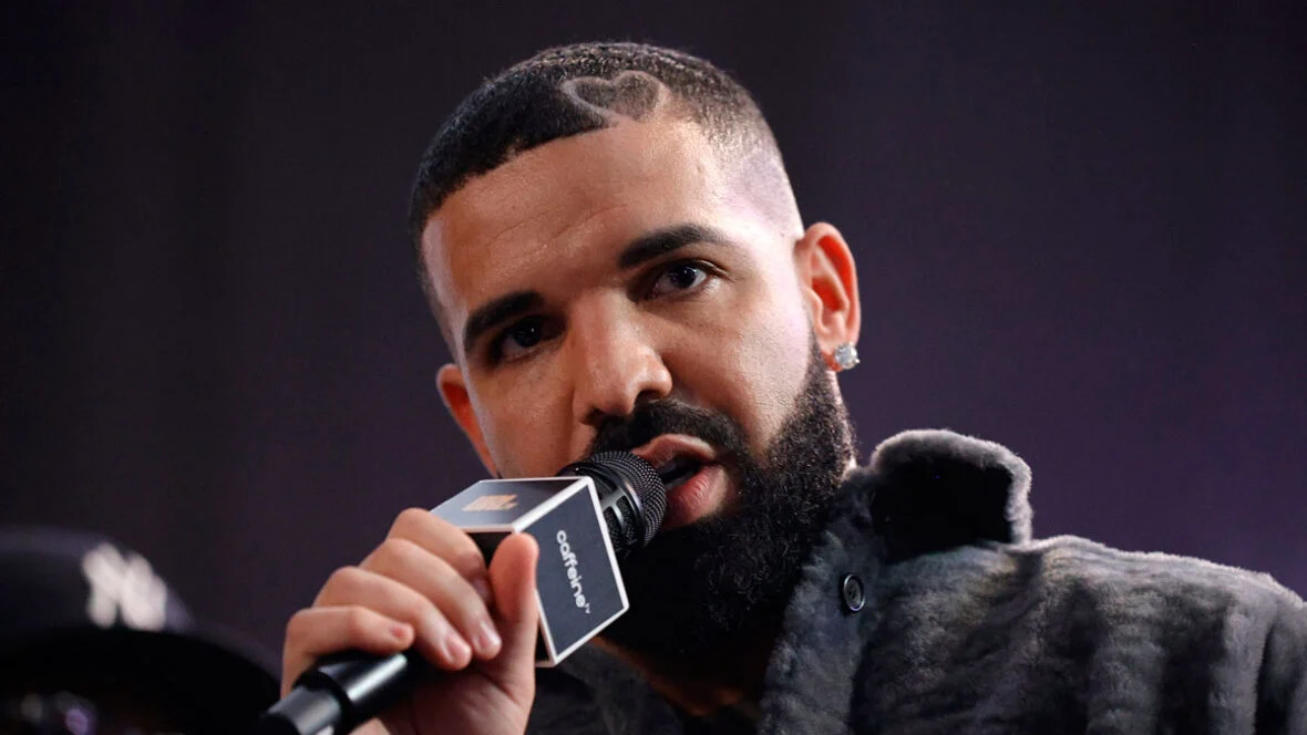 Drake-música-séria Drake no palco