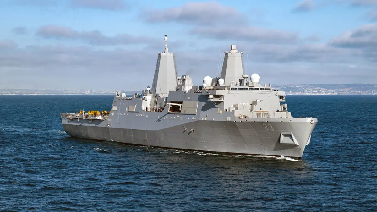 Amphibious transport dock ship USS Anchorage