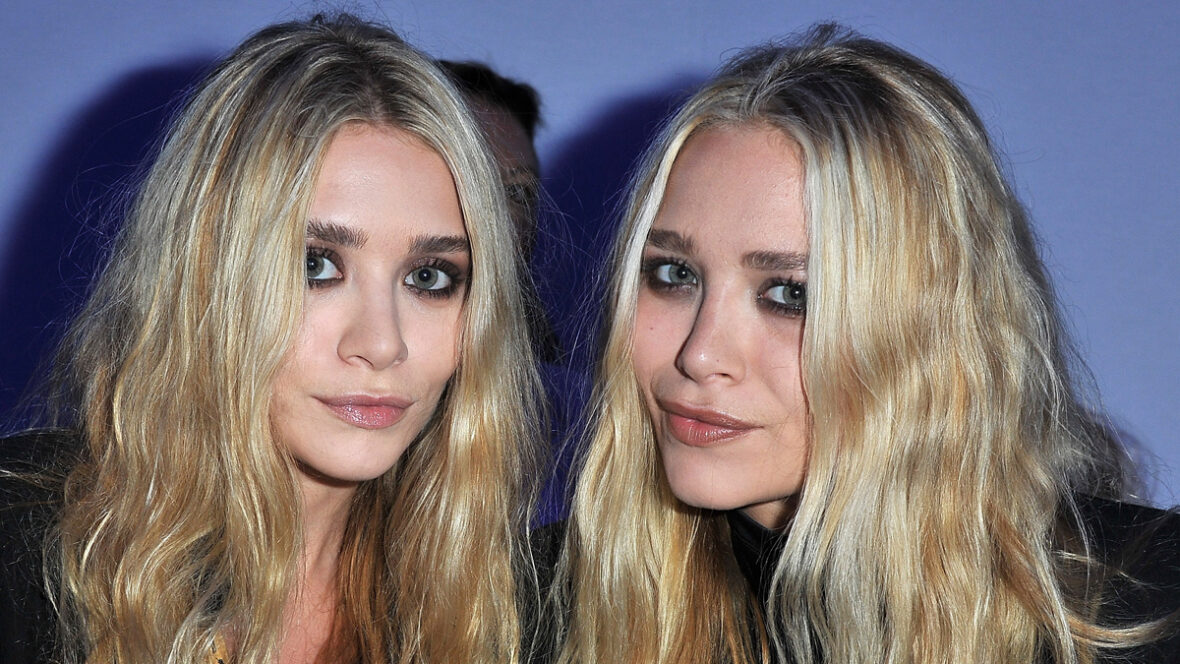 Mary Kate Ashley Olsen Dw por Kanye West: Front Row - Paris Fashion Week Primavera 2011
