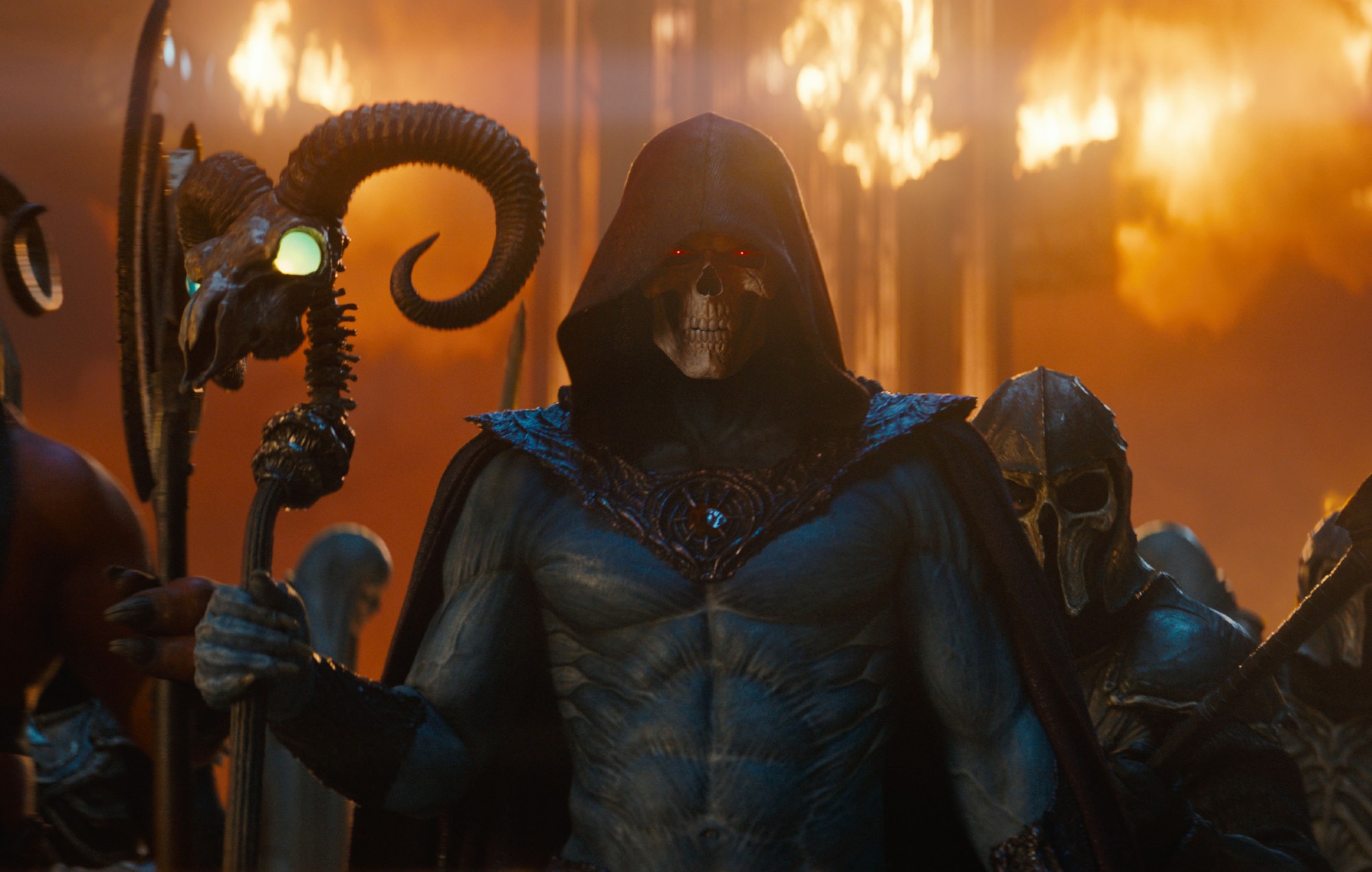 Jared Leto as Skeletor in 'Masters Of The Universe'. CREDIT: Amazon MGM Studios