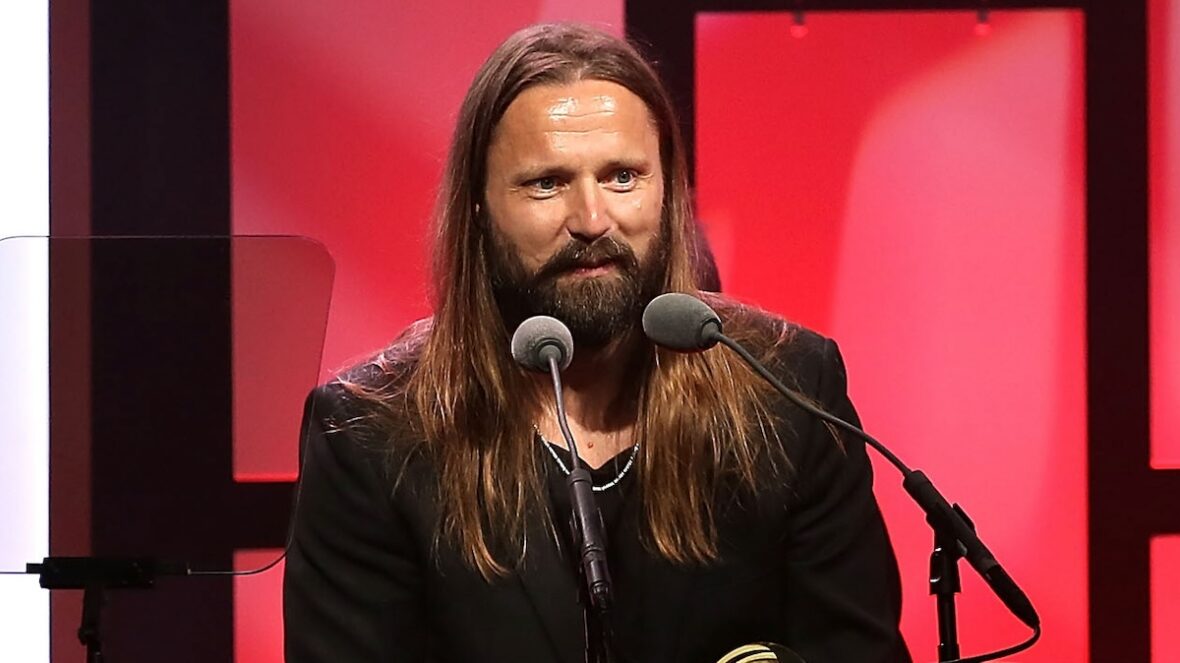 Max Martin no palco durante o ASCAP Pop Music Awards 2018 em 23 de abril de 2018 em Beverly Hills, Califórnia.