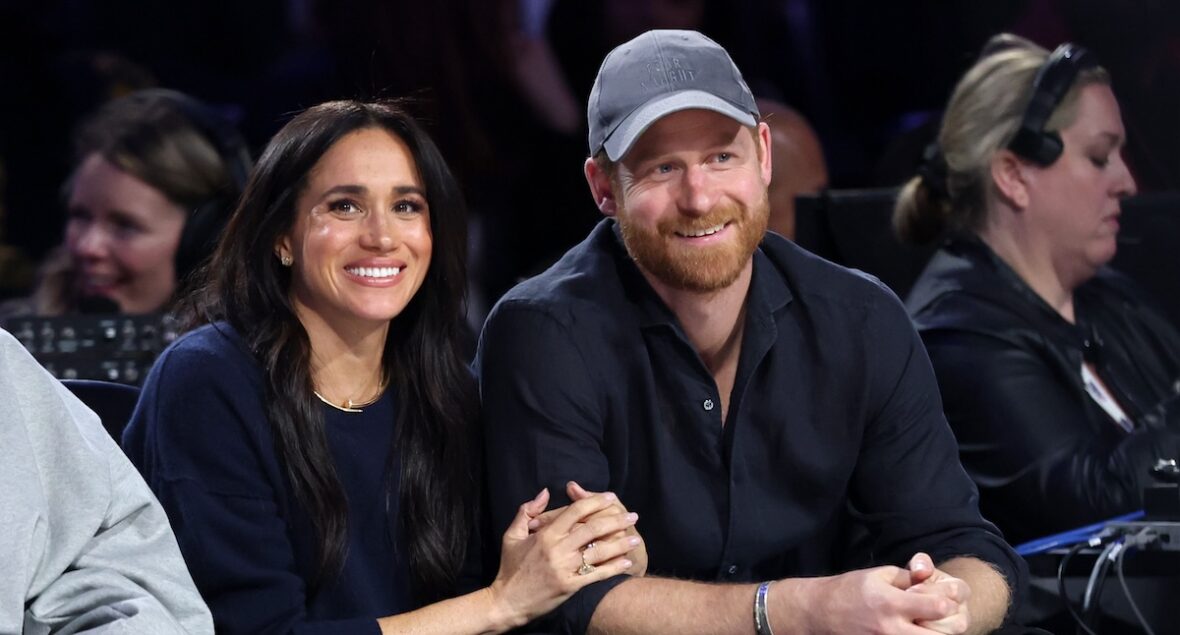 75º jogo All-Star da NBA Meghan, Duquesa de Sussex e Príncipe Harry, Duque de Sussex, participam do 75º NBA All-Star Game no Intuit Dome em 15 de fevereiro de 2026 em Inglewood, Califórnia