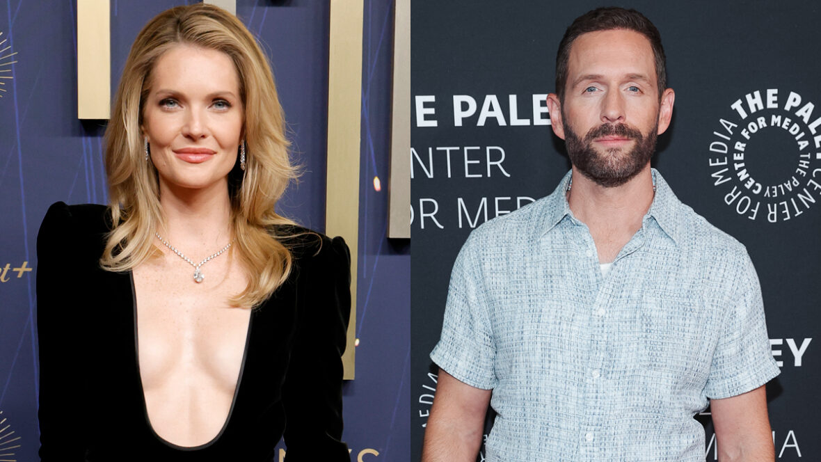 glenn-howerton-meghann-fahy Meghann Fahy comparece ao Emmy / Glenn Howerton no PaleyFest