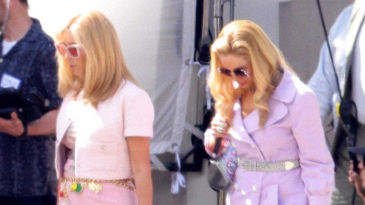 romy-michele-sequel-set-fotos Elenco no set de Romy e Michele