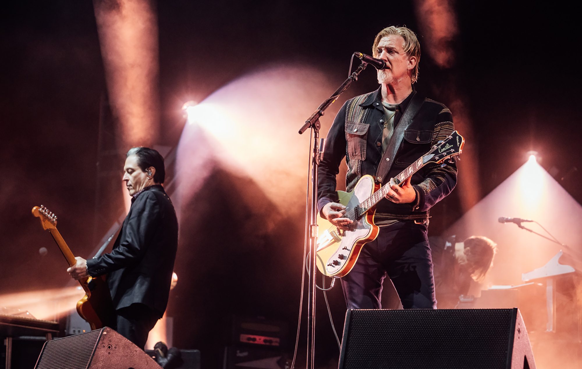 Queens of the Stone Age live at Glastonbury 2023. Credit: Andy Ford for NME