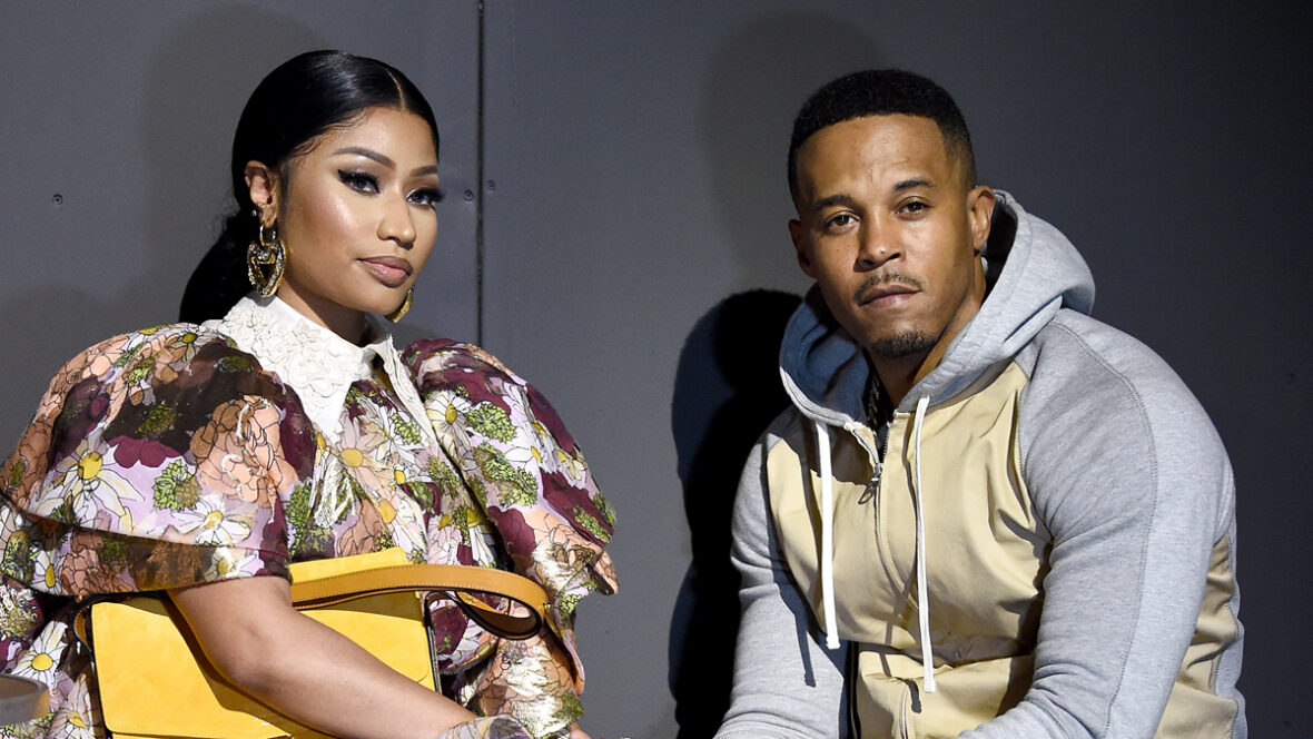 Nicki-minaj-kenneth-petty-marc-jacobs-2020 Nicki Minaj Kenneth Petty Marc Jacobs 2020