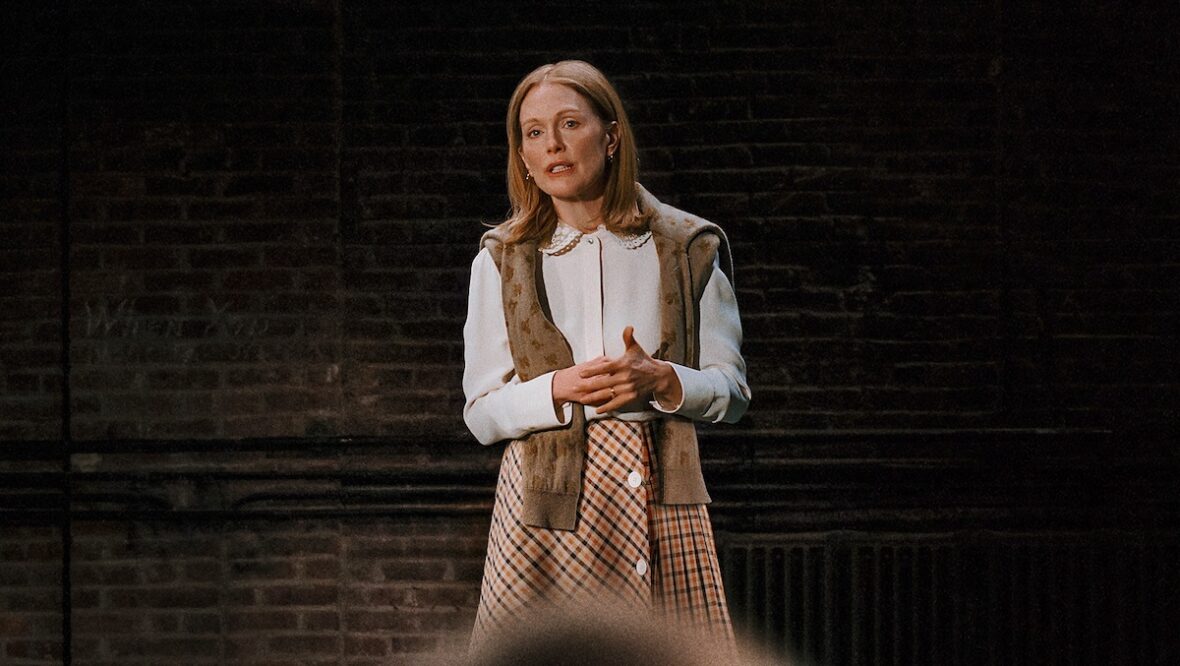 Julianne Moore em A Estreia