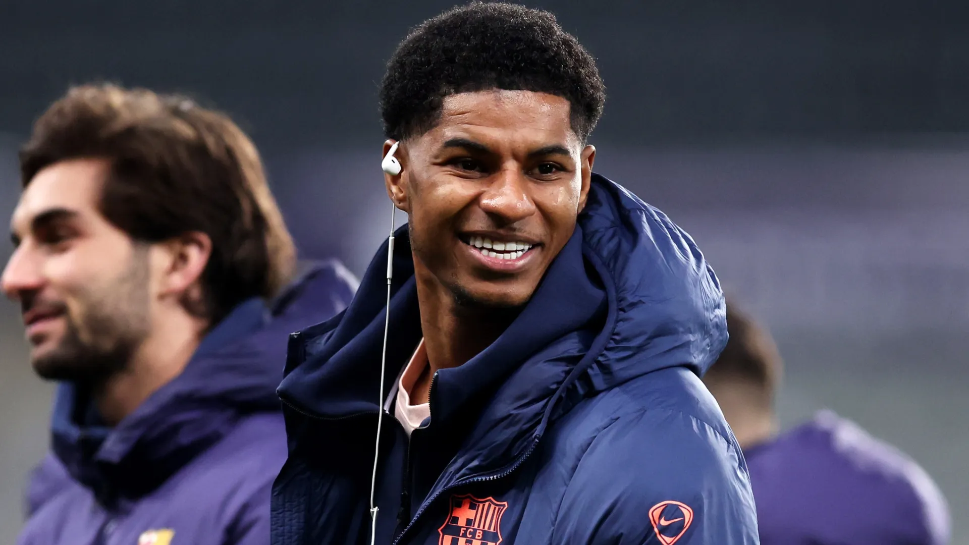 O astro do Barcelona, Marcus Rashford