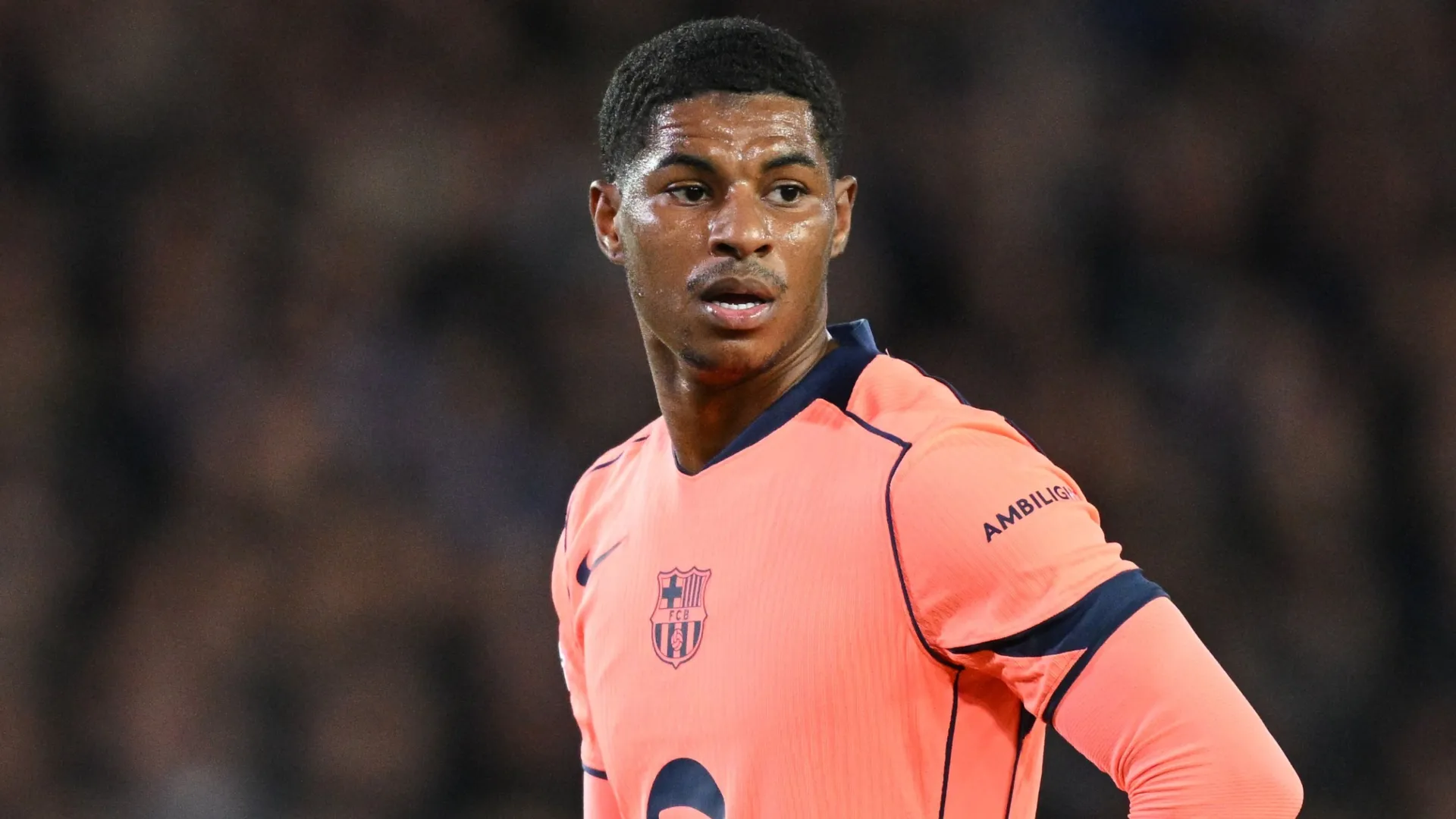 Marcus Rashford do FC Barcelona.