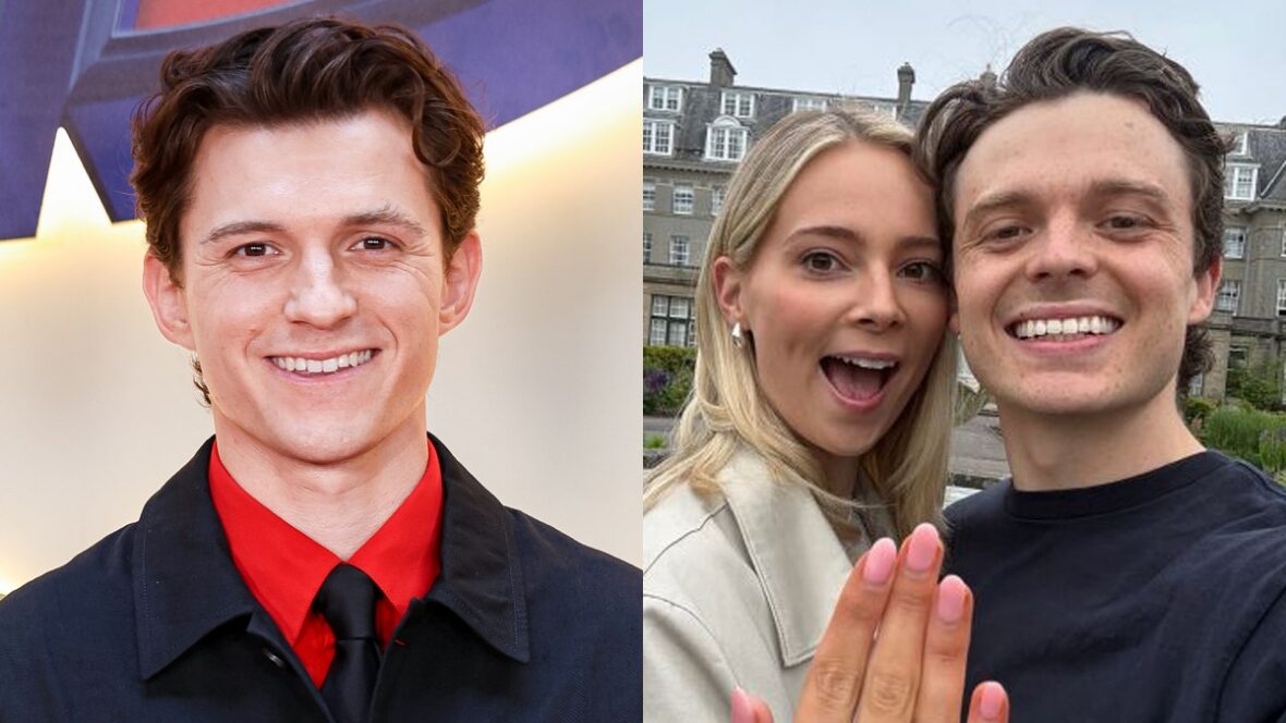 Sam-Holland-noivado Sam Holland noivo da namorada Clark Stewart