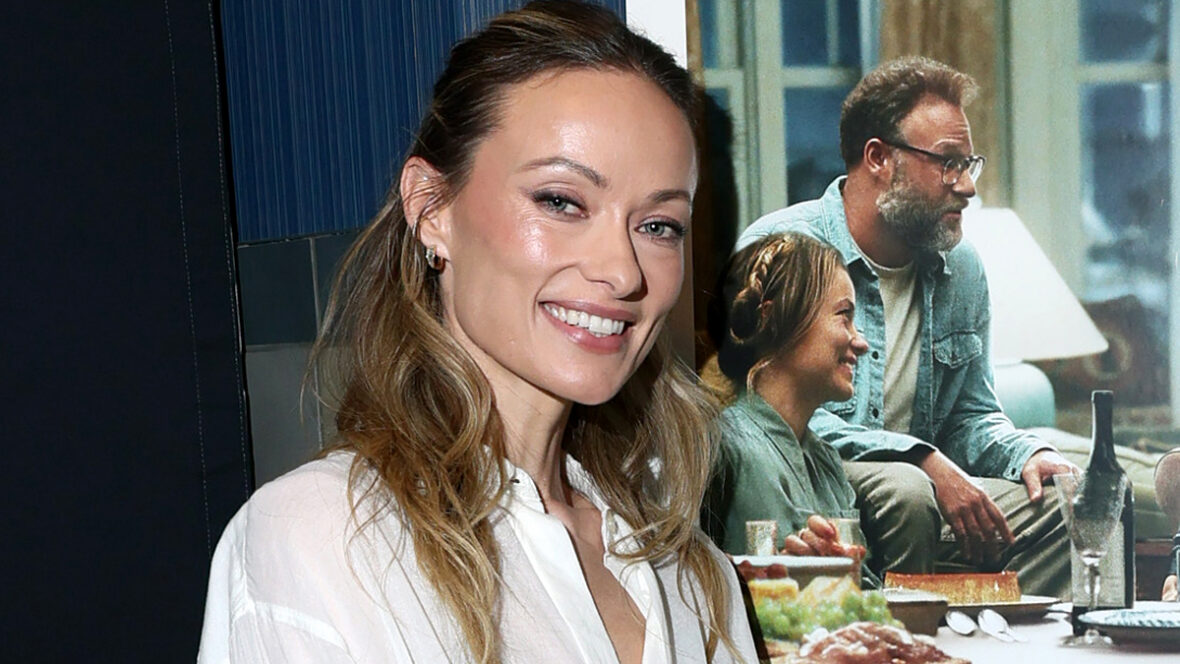 Olivia Wilde posa para foto após exibição no BAFTA de 