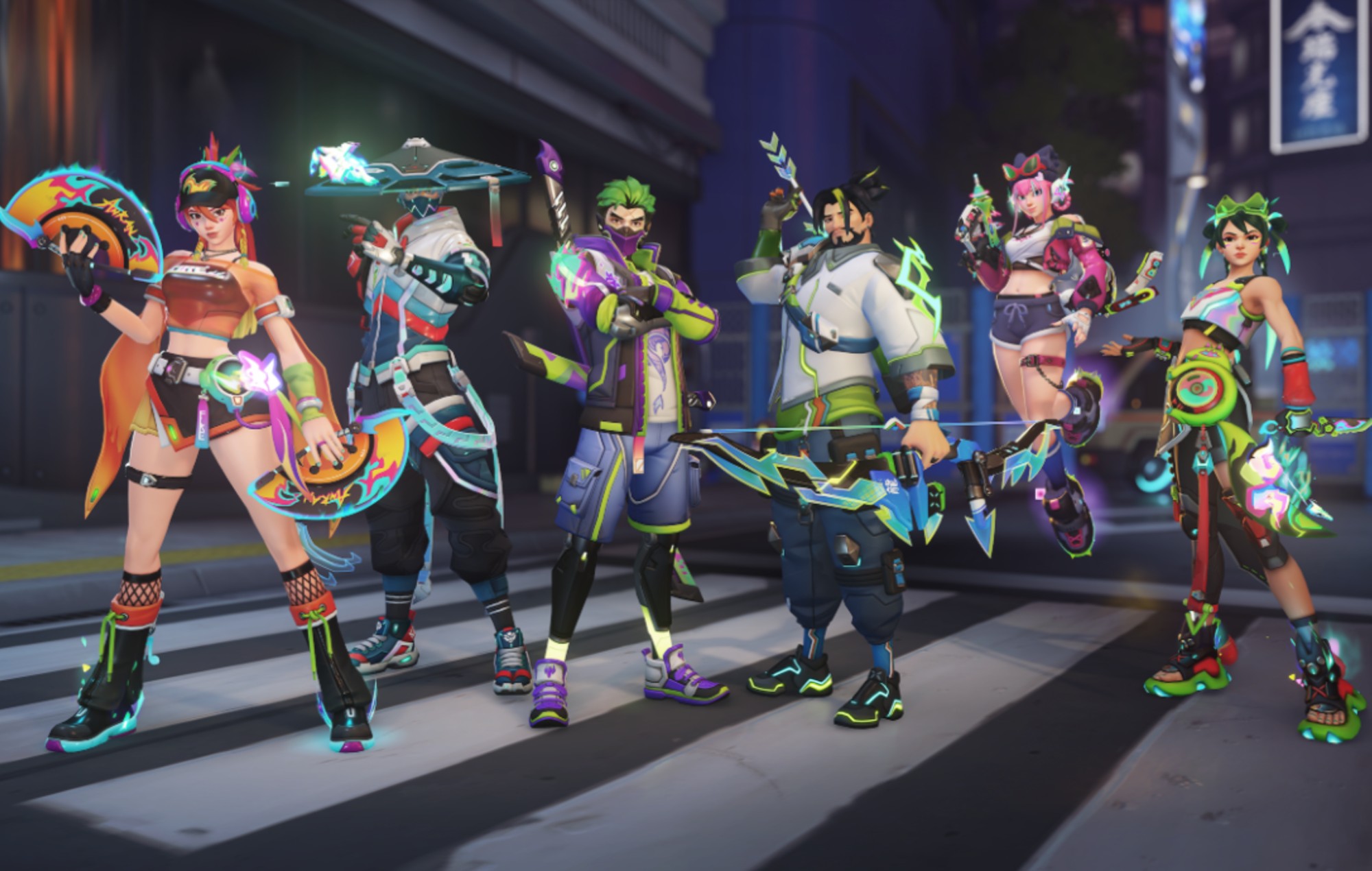 'Overwatch' X YOASOBI. CREDIT: Blizzard