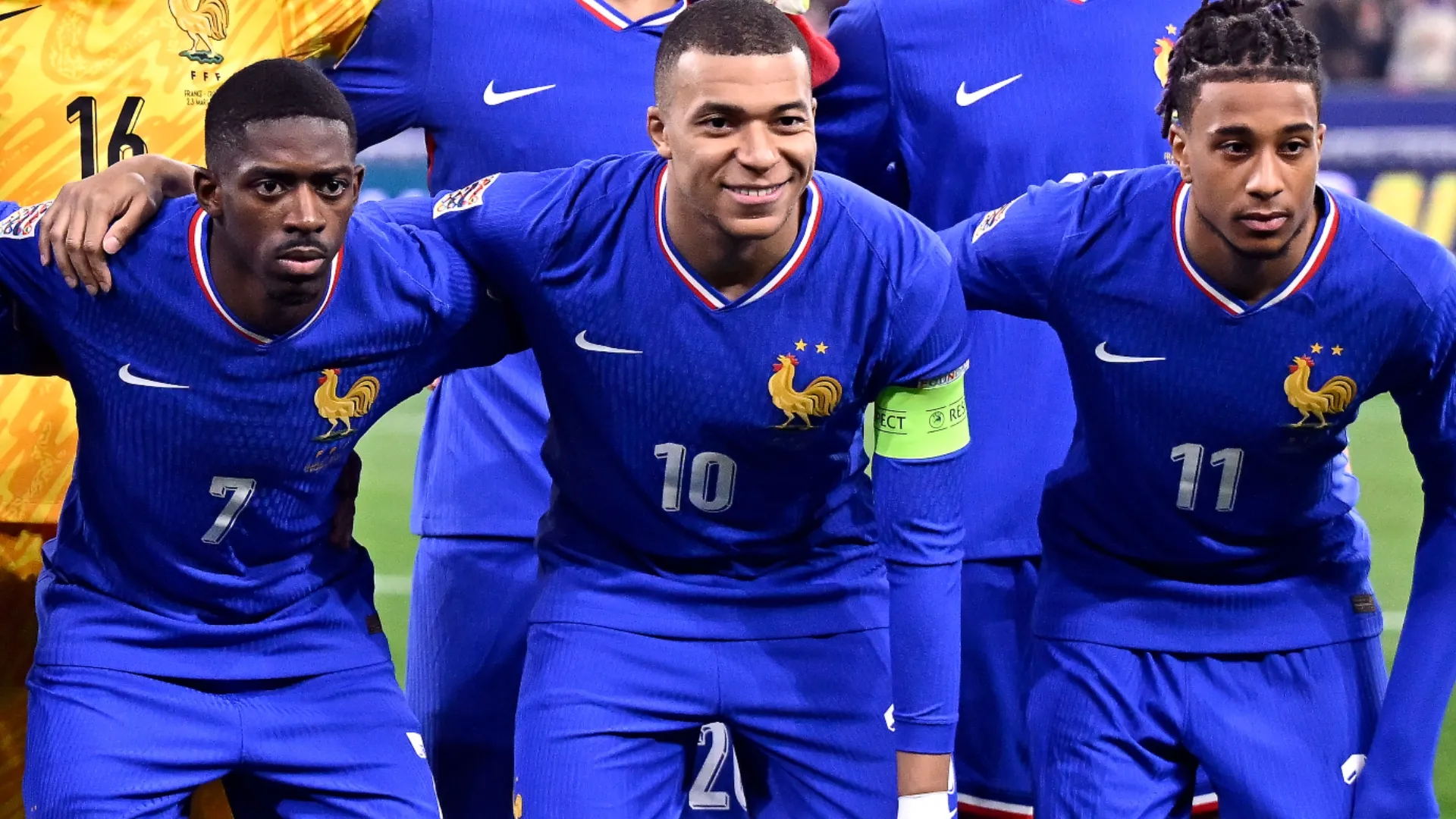 Dembélé, Mbappé e Olise formam um grande trio
