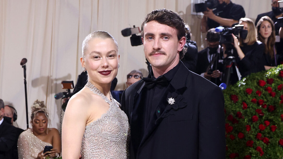 Fotos de Paul Mescal e Phoebe Bridgers no tapete vermelho