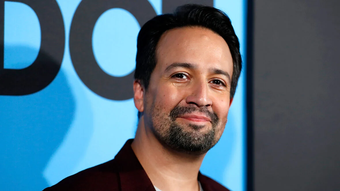 Lin-Manuel Miranda no tapete vermelho