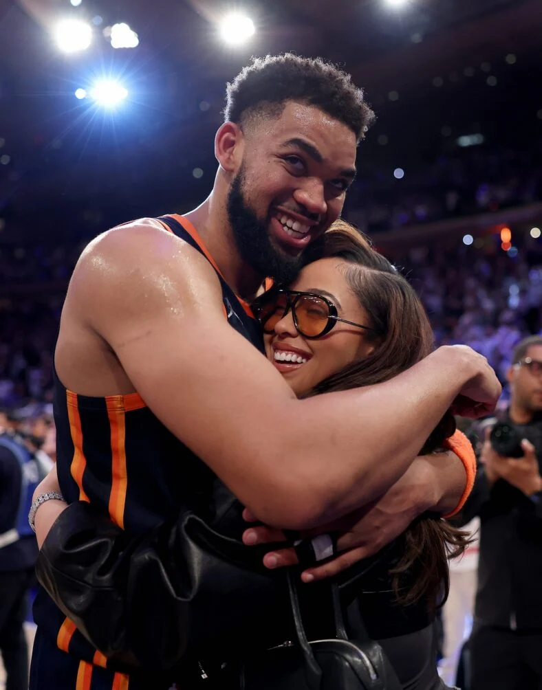 Foto de Karl-Anthony Towns e Jordyn Woods