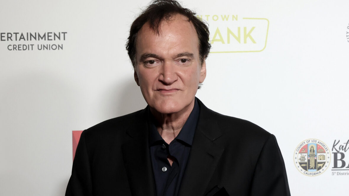 Quentin Tarantino em evento