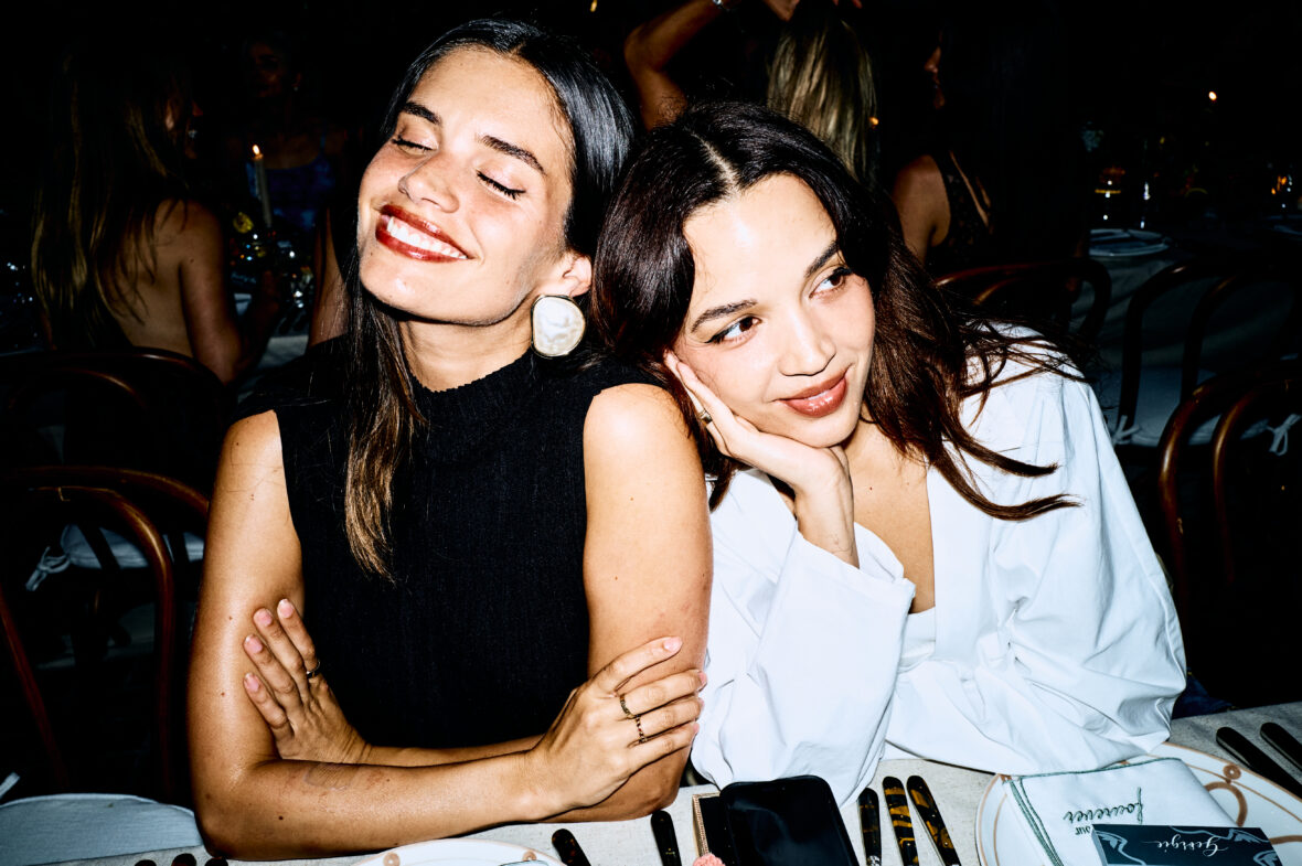 Sara Sampaio & Georgie Flores at BurBur