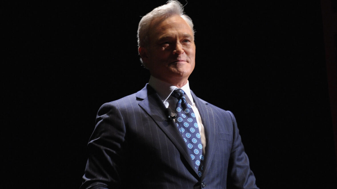 Scott Pelley no evento
