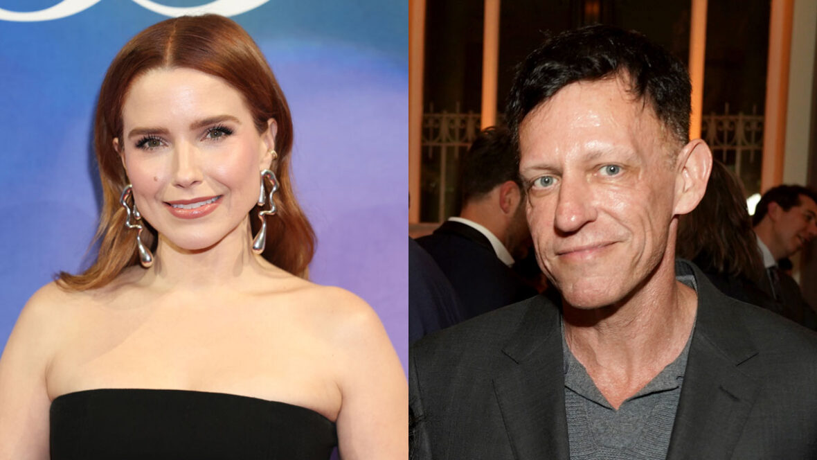 resposta de sophia-bush-peter-thiel Fotos de banco de dados de Sophia Bush e Peter Thiel