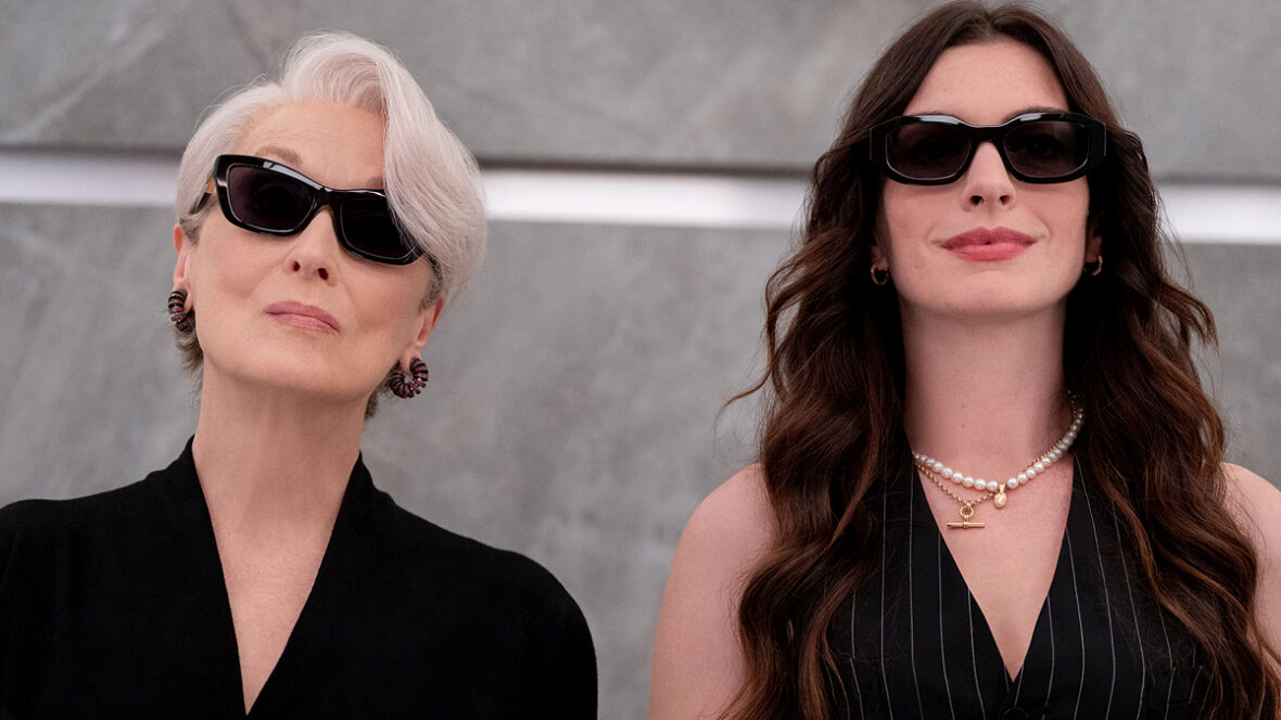 Meryl Streep e Anne Hathaway em 