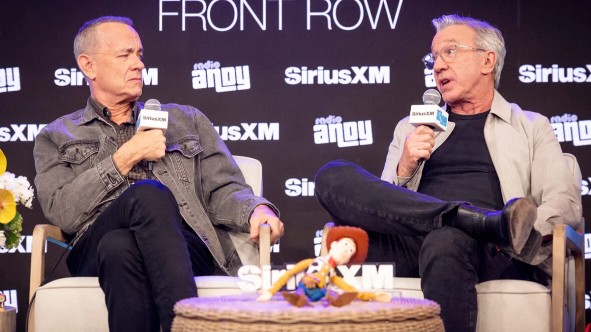 tom-hanks-tim-allen Tim Allen e Tom Hanks participam do SiriusXM